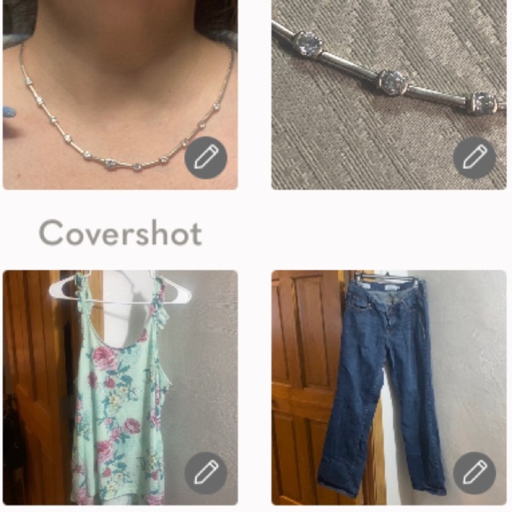 EUC Torrid denim relaxed boot 14R + 🌺tank 1X+Sterling bling-bling necklace